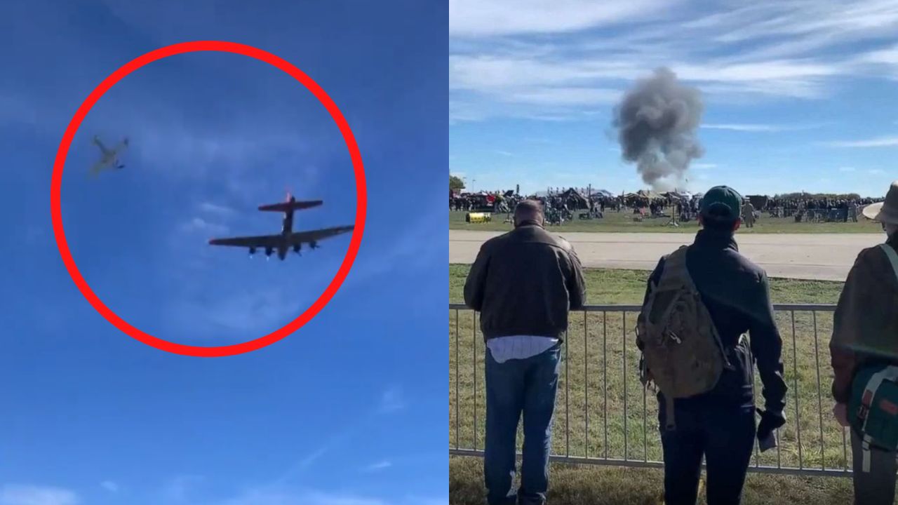 Dos Aviones Chocan Durante Show Aéreo En Dallas Extra Digital Honduras 8187