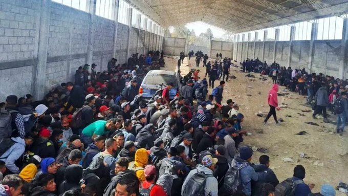 Autoridades encuentran a más de 700 migrantes en Tlaxcala, este de México