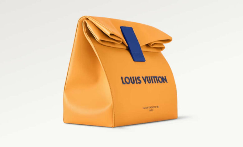 Louis Vuitton lanzó lujosa bolsa de sándwich de casi 3000 dólares