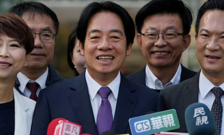 El candidato oficialista de Taiwán lidera el escrutinio con un 41,9 % de los votos