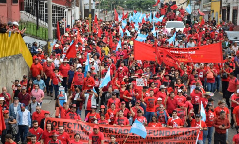 Libre convoca a "Gran movilización" el 27 de enero en defensa de la democracia y la refundación