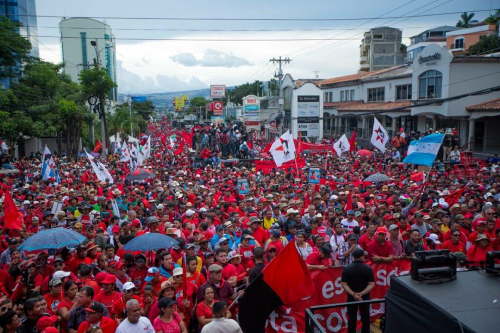 Partido Libre celebra dos años de gobierno de la presidenta Xiomara Castro
