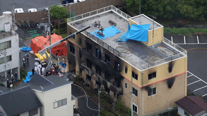 Condenado a muerte el autor del incendio en un estudio de animación que dejó 36 muertos en Japón