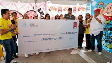 AMDC dona L. 200 mil a la Fundación Hondureña para el Niño con Cáncer