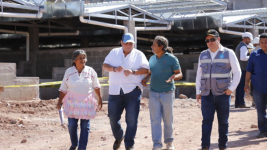 Avanza la construcción del nuevo mercado de Villa Nueva bajo la supervisión del Alcalde Jorge Aldana