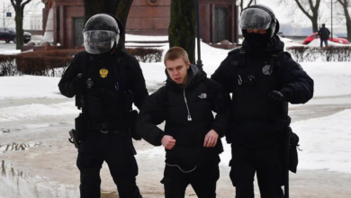 Más de 400 detenidos en Rusia por intentar rendir tributo a Alexéi Navalni