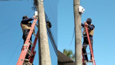 DIPAMPCO desmantela red de circuito de cámaras de vigilancia en Puerto Cortés