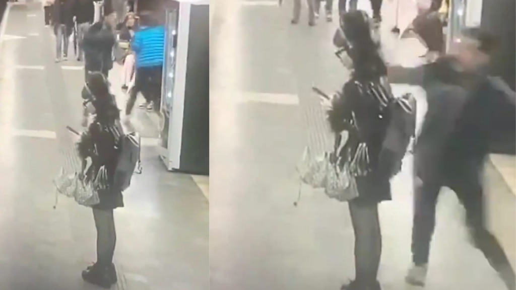 Detienen a sujeto por agredir a varias mujeres en el metro de Barcelona.