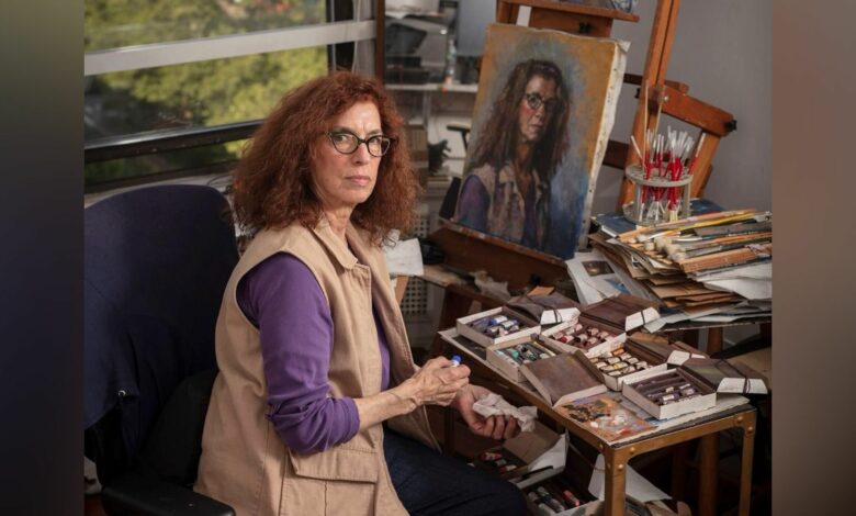 La artista detrás de los retratos del juicio del siglo: Jane Rosenberg