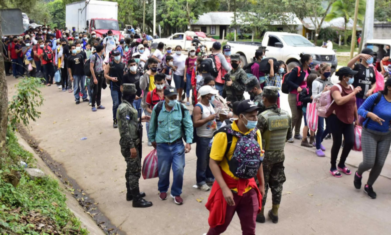 Más de 38 mil migrantes cruzaron Honduras rumbo a EEUU en enero