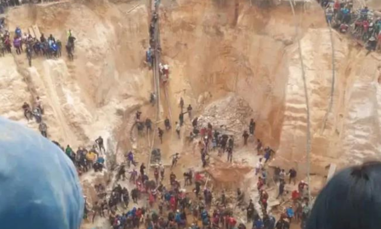 Derrumbe de mina ilegal en Venezuela deja al menos 16 heridos