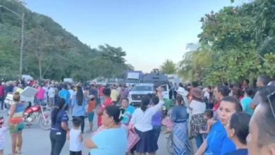 Los pobladores se oponen a la construcción de una Planta Térmica en la comunidad de Baracoa, Puerto Cortés.