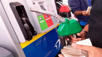 Los nuevos precios de los combustibles entrarán en vigencia a partir del lunes.