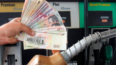 ¡Nueva alza! Combustibles sufrirán aumento de precios a partir del lunes