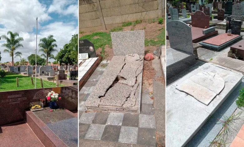Profanan tumbas del expresidente argentino Carlos Menem y su hijo