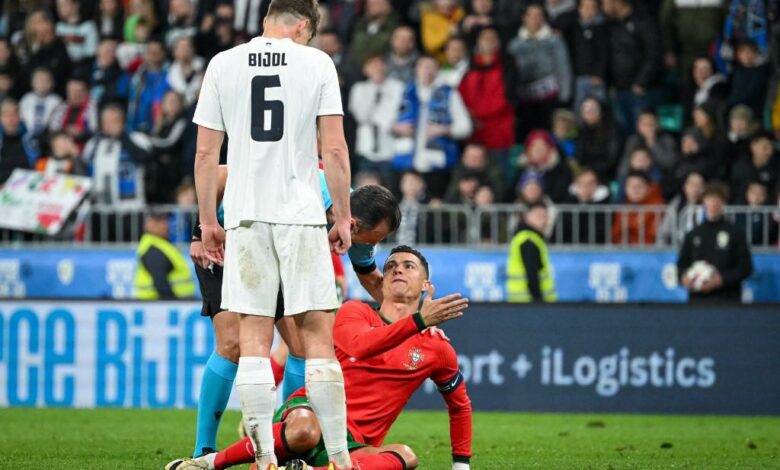Eslovenia derrotó 2-0 a Portugal con Cristiano Ronaldo por amistoso