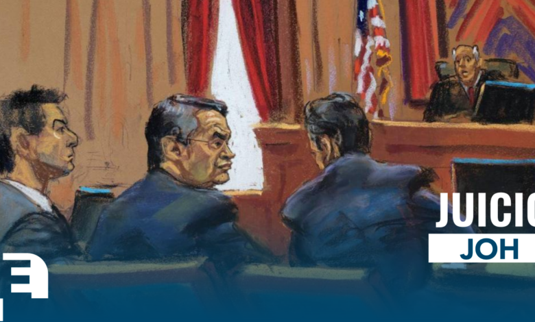 La defensa del expresidente Hernández pidió al jurado que lo declaren no culpable.