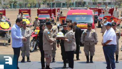 La donación incluye motos jet ski, motos de avanzada para el tema de tránsito, dos motos para Tegucigalpa que van a servir como patrulla, lanchas, y equipo contra incendios.