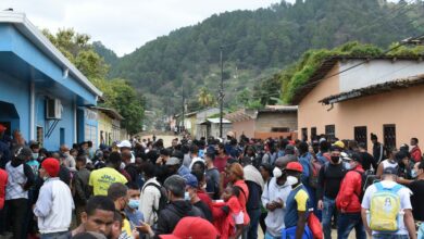 Más de 87 mil migrantes han transitado por Honduras este año, según el INM.