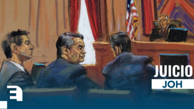 La defensa del expresidente Juan Orlando Hernández, quien fue declarado culpable por tres cargos de narcotráfico por un jurado el pasado 8 de marzo en la Corte del Distrito Sur en Nueva York, Estados Unidos, ha solicitado un nuevo juicio.
