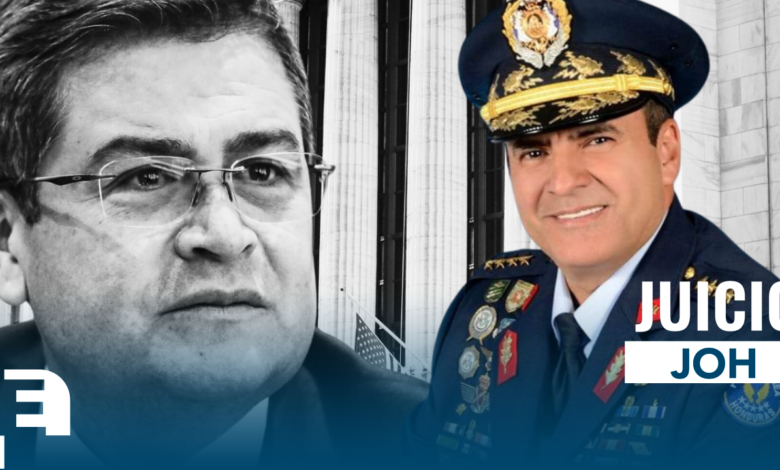 El General en condición de retiro, Javier Barrientos Alvarado, fue parte de los testigos que está presentando la defensa del expresidente Hernández.