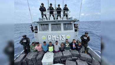 Incautan cocaína valorada en 37 millones de dólares en El Salvador