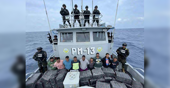 Incautan cocaína valorada en 37 millones de dólares en El Salvador