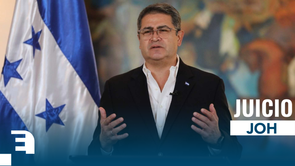 El expresidente de Honduras (2014-2022), Juan Orlando Hernández.