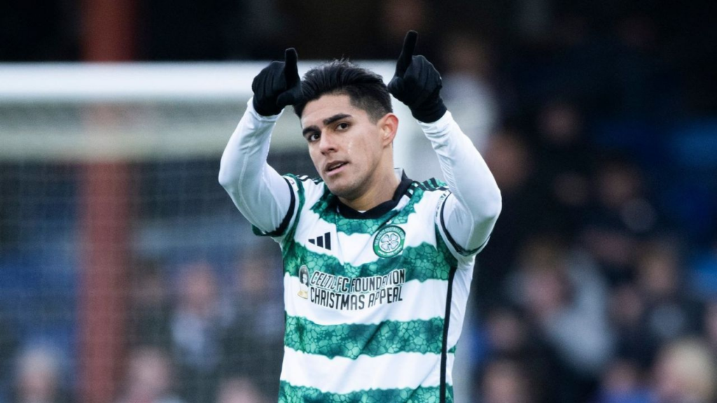 Luis Palma lleva nueve goles con el Celtic de Escocia.