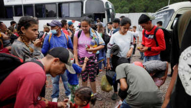 Un total de 80 mil migrantes han transitado por Honduras este año, según el INM.