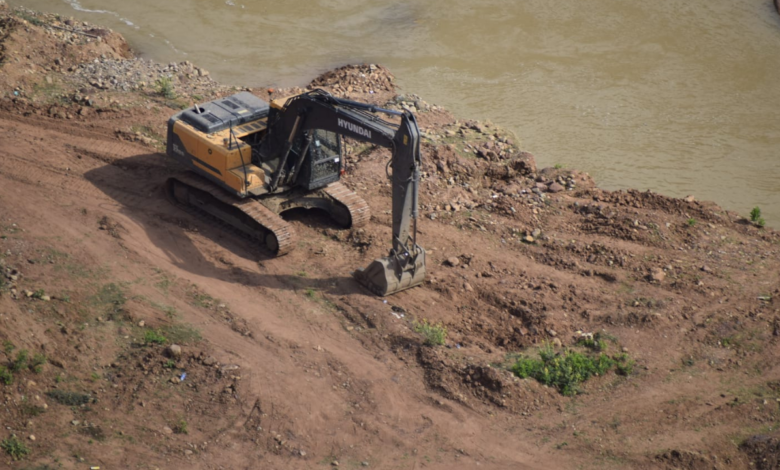 La operación se realizó en la cuenca del Río Guayape, municipio de Concordia, departamento de Olancho.