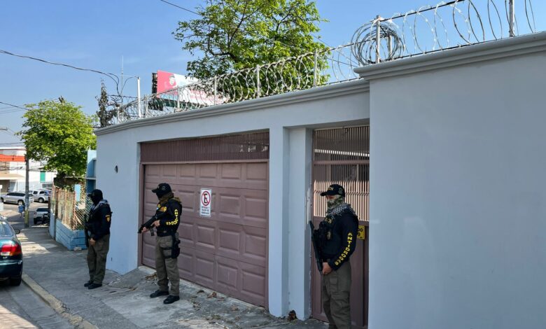 Ministerio Público asegura vivienda del expresidente Juan Orlando Hernández en Tegucigalpa