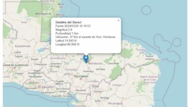 Tercer sismo de la semana se registró este miércoles en Honduras