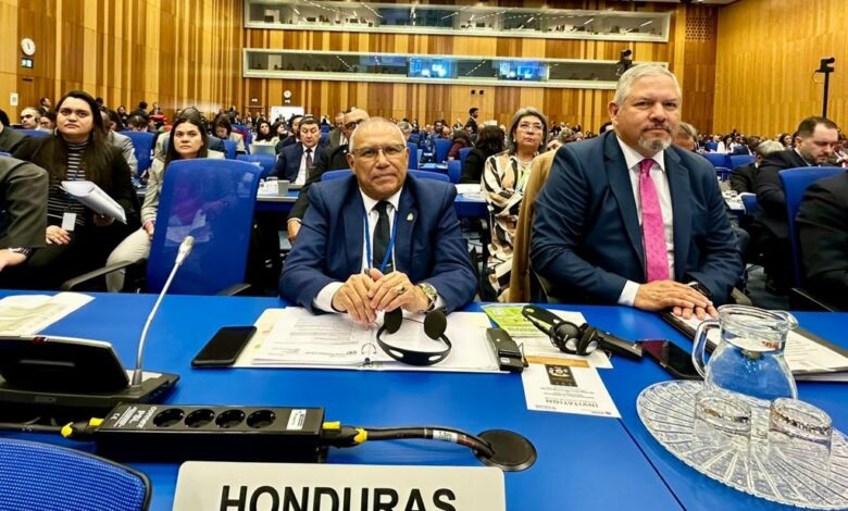 Canciller de Honduras se une a sesiones de la Comisión de Estupefacientes en Viena