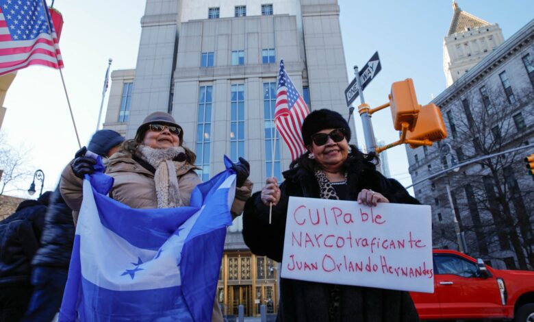 Hondureños en Nueva York exigen justicia para víctimas del Gobierno de JOH