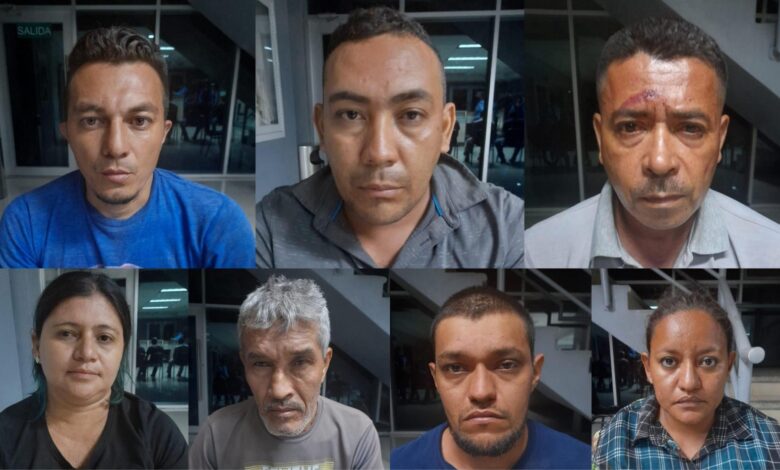 Condenan a 24 años de cárcel a siete secuestradores que pedían 30 millones de lempiras por la liberación de la víctima