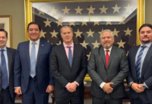 La delegación hondureña se reunió con el director del Consejo de Seguridad Nacional para Asuntos de América Latina, Daniel Erikson para abordar temas económico.