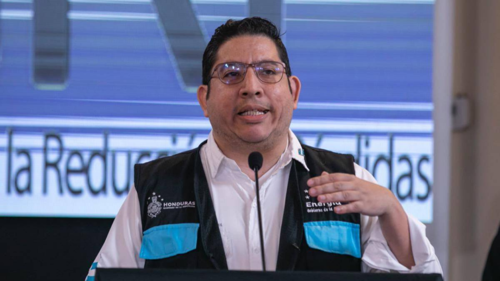 Erick Tejada, gerente de la ENEE.