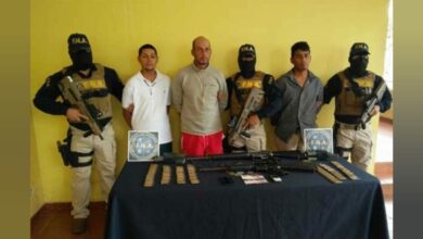 Fiscalía asegura condena por extorsión y portación ilegal de armas en La Ceiba