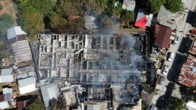 Incendio en Hospital de Roatán deja pérdidas valuadas en 14 millones de lempiras