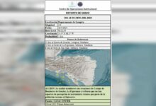 Se registra temblor de magnitud 2.6 en el occidente del país