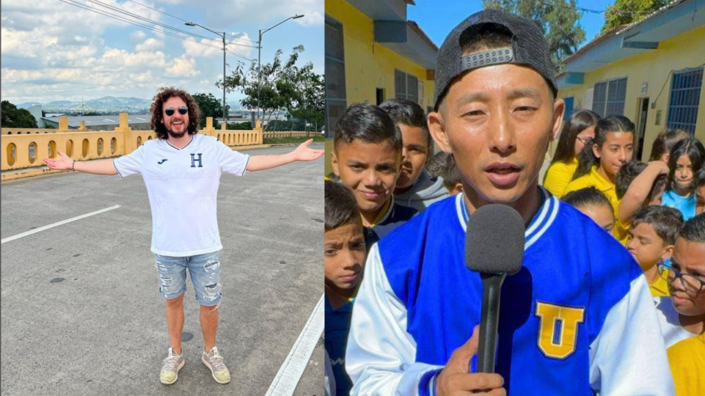 El youtuber mexicano envió un mensaje de felicitación al japonés que recorrerá 250 kilómetros por la educación en Honduras.