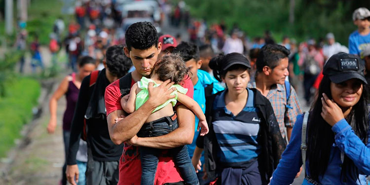 El número de hondureños solicitando refugio en México sigue aumentando considerablemente.