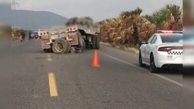 Mueren tres migrantes tras ser arrollados por un camión en el sur de México