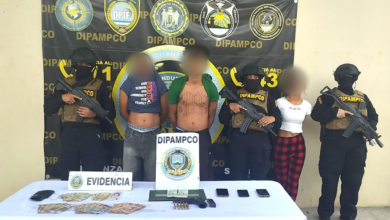 Los tres integrantes activos de la Pandilla 18 sembraban el terror en Ciudad España, en el Valle de Amarateca, según las autoridades.