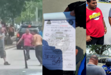 Los conductores fueron sancionados tras pelea que interrumpió el tráfico en San Pedro Sula.
