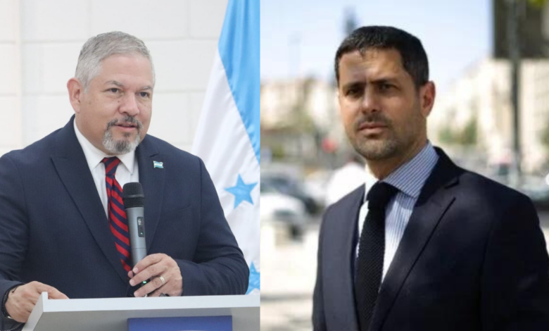 El canciller hondureño Eduardo Enrique Reina, salió al paso de la reclamación del embajador de Israel Eldad Golan, que se quejó públicamente por la postura del gobierno de la presidenta Xiomara Castro.