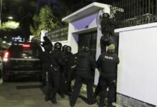 Policía de Ecuador detiene a exvicepresidente Jorge Glas en embajada mexicana