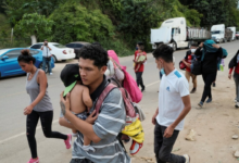 Miles de hondureños se vieron obligados a huir del país en 2023 a causa de los altos índices de violencia, impunidad, desigualdad y pobreza, cuyas consecuencias se vieron agravadas por el cambio climático.