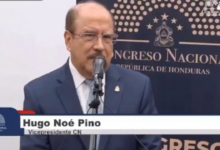 Hugo Noé Pino, vicepresidente del Congreso Nacional.